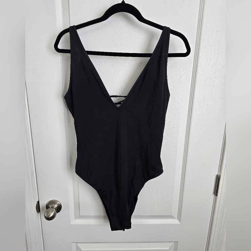 TA3 Plungy High Cut Swim Suit